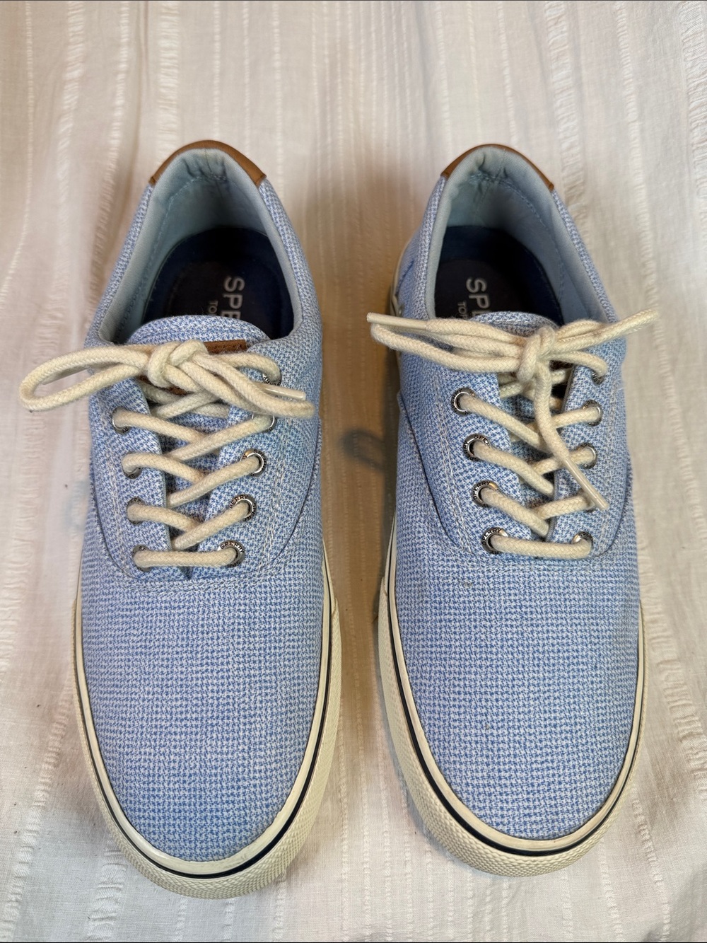 Sperry Top-Sider CVO Striper II Canvas Lace-Up Boat Sneakers Men’s 9.5 STS22054